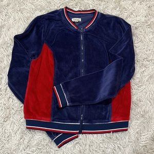 Urban Outfitters Silence + Noise Under Armour Knight Rider Velour Jacket